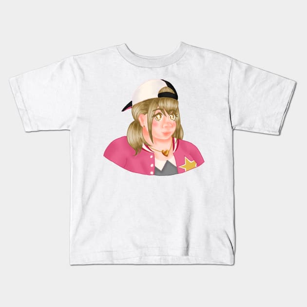 Kohane Asuzawa Kids T-Shirt by DrawFelix-Shop